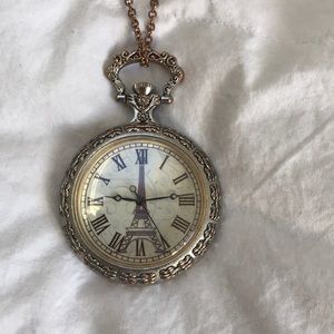 Pocket watch necklace
